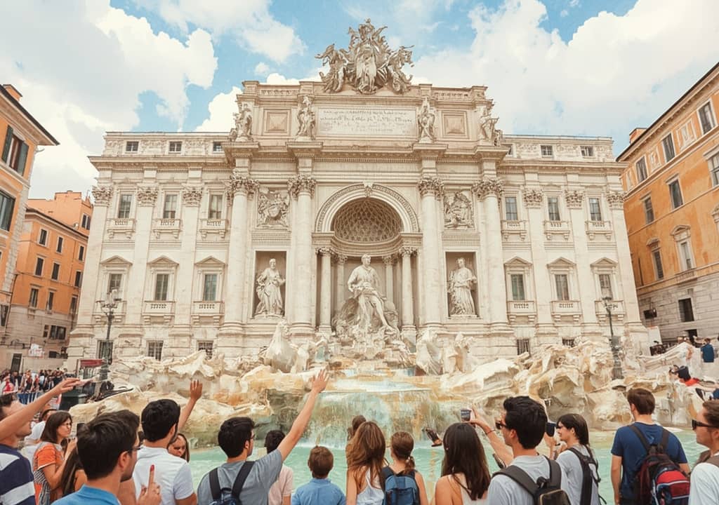 Ein „Brunnen mit Bühnenwirkung“, der alle wie im Film agieren lässt