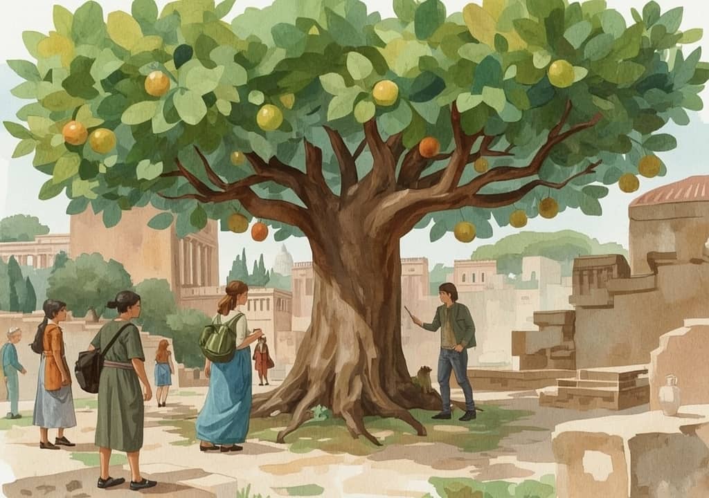Le figuier qui porte chance à Rome