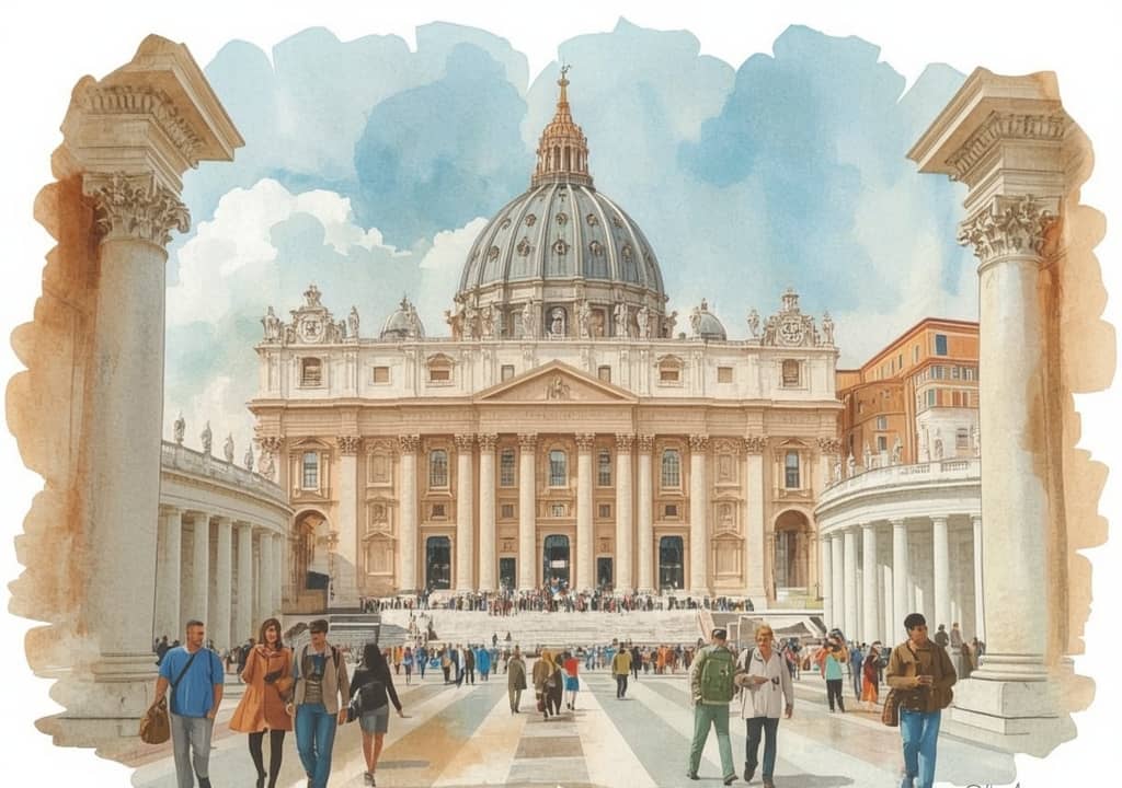 La sensación de “usted está aquí”: la basílica como lección de escala humana