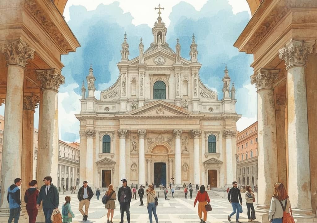 ‘Santa Maria Maggiore’ as the basilica that always feels like a grand arrival