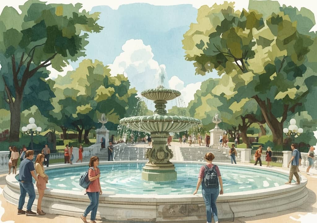 The “Secret Speech” of the Talking Fountain