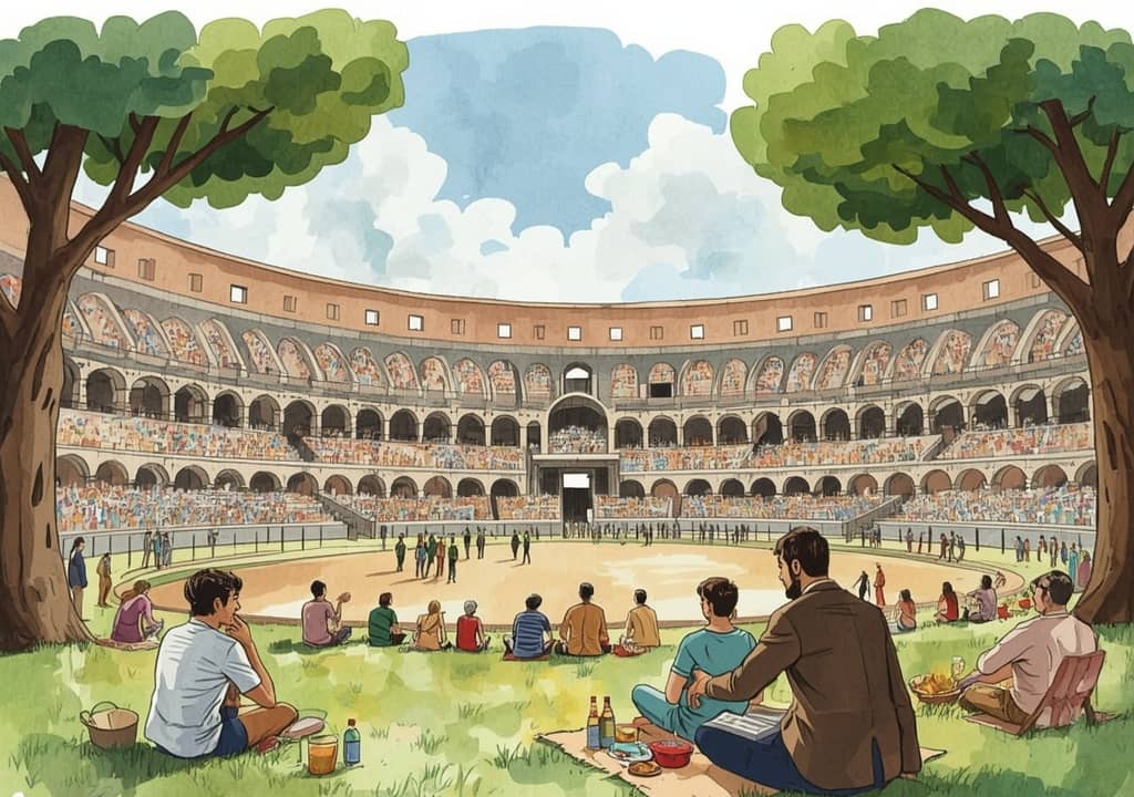 Rome’s Biggest Picnic "Stands"
